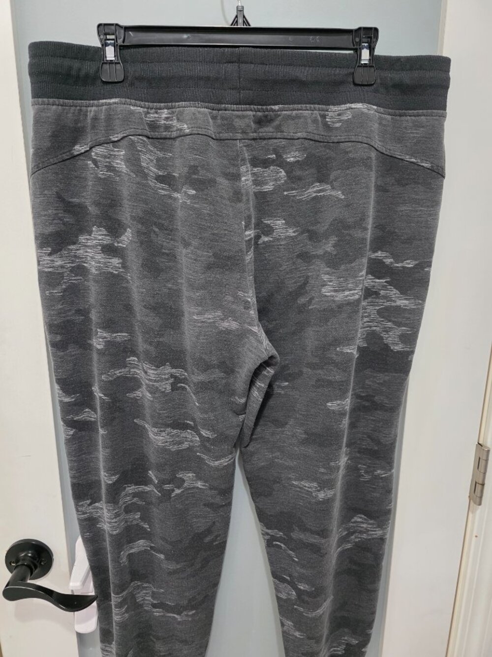 Athletic Works Black Camo Jogger Pants – Size XL (16-18) – Drawstring - Picture 8 of 10